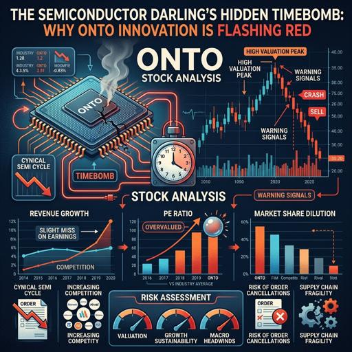 Onto Innovation's stock surge is at risk. Institutional investors are secretly shorting shares in dark pools while buying catastrophic put options, indicating a potential sharp price reversal.